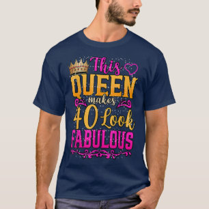 Camiseta Regalos de 40 años 40 y fabulosos desde 1982 40th 