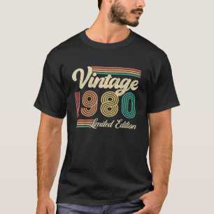 Camiseta Regalos De 42 Años Nacidos En 1980 Vintage 42º Nac