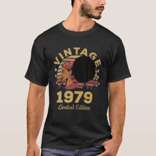 Camiseta Regalos De 43 Años Vintage 1979 Edición Limitada 4
