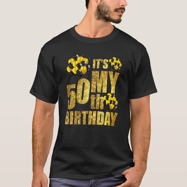 Camiseta Regalos de 50 años de edad son mi 50 aniversario (Anverso)