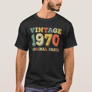 Camiseta Regalos De 51 Años Nacidos En 1970 Partes Original