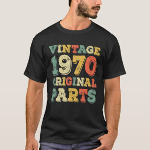 Camiseta Regalos De 51 Años Nacidos En 1970 Partes Original