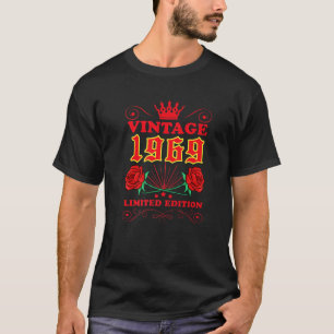 Camiseta Regalos de 53 años Vintage 1969 Edición limitada 5