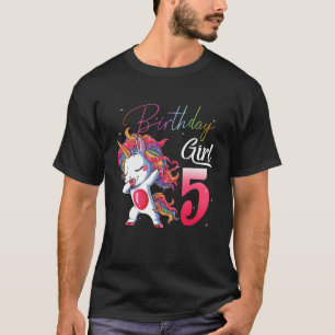 Camiseta Regalos de 5 años Chica de cumpleaños adolescentes