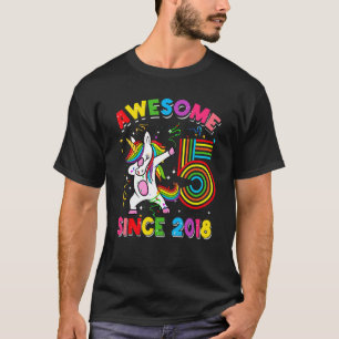 Camiseta Regalos de 5 años de antigüedad que abundan en el 