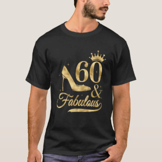 Camiseta Regalos De 60 Años Tee Para Mujeres 60 Y