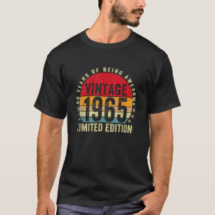 Camiseta Regalos De 60 Años Vintage 1965 Retro 60