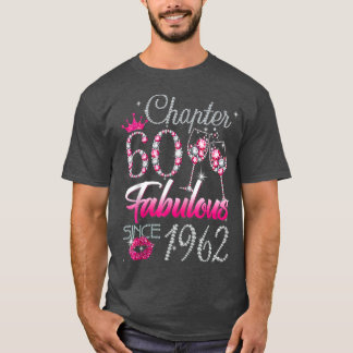 Camiseta Regalos de 60 años y fabulosos desde 1962 60th B