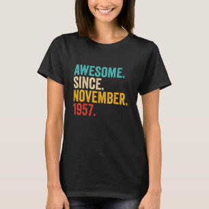 Camiseta Regalos de 65 años de antigüedad impresionantes de