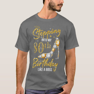 Camiseta Regalos de 80 años entrando en mi cumpleaños númer