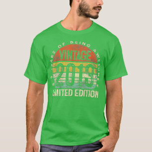 Camiseta Regalos de 9 años de antigüedad Vintage 2013 Edici