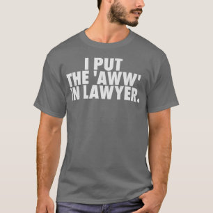 Camiseta Regalos de abogados para la Facultad de Derecho de