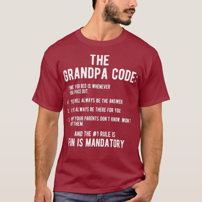 Camiseta Regalos De Abuelo Del Abuelo Nieto (Anverso)
