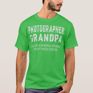 Camiseta Regalos De Abuelo Fotógrafo Para Hombres Abuelos