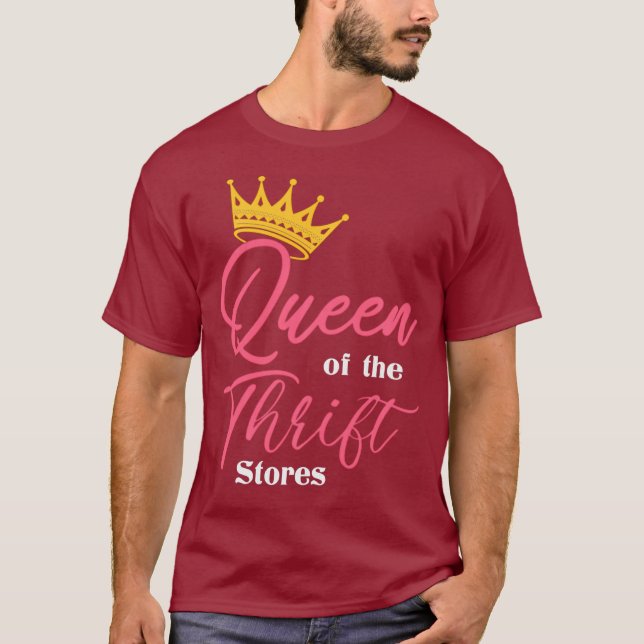 Camiseta Regalos de adicto a la tienda de Thrift (Anverso)