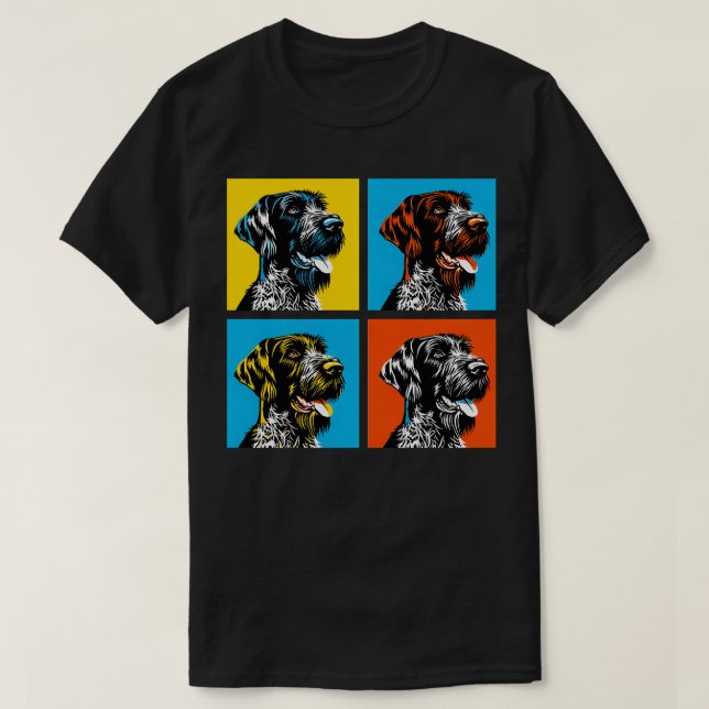 Camiseta Regalos de aficionados al arte punteros alemanes p (Diseño del anverso)