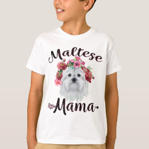 Camiseta Regalos de amante de la flor maltesa