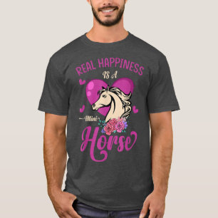 Camiseta Regalos de amante de los caballos en miniatura Fel