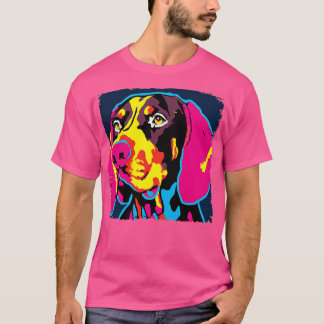 Camiseta Regalos de amantes del arte del puntero en Alemani
