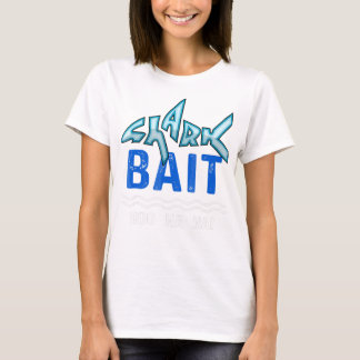 Camiseta Regalos de amantes del tiburón bait hoo ha Ha Ha F