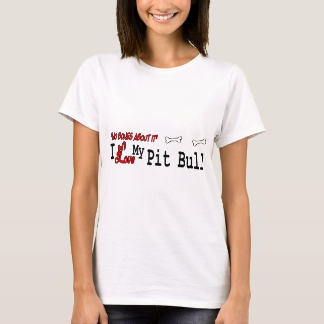 Camiseta Regalos de American Pit Bull Terrier (Anverso)