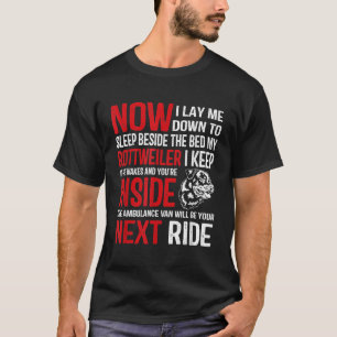 Camiseta Regalos de amor de perros de Rottweiler para mujer