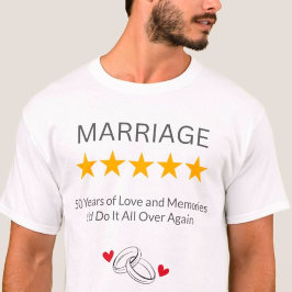 Camiseta Regalos de aniversario personalizados - Pareja Per