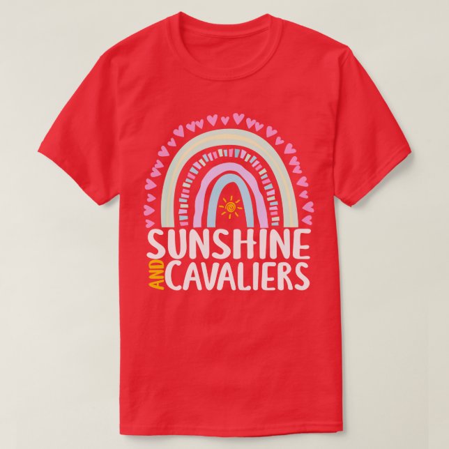 Camiseta Regalos de arcoiris lindos de Sunshine and Cavalie (Diseño del anverso)