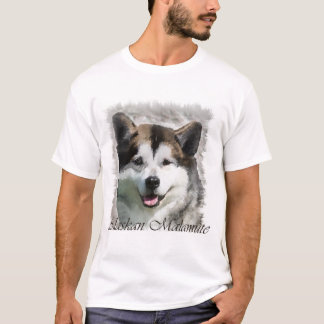 Camiseta Regalos de arte de Alaskan Malamute