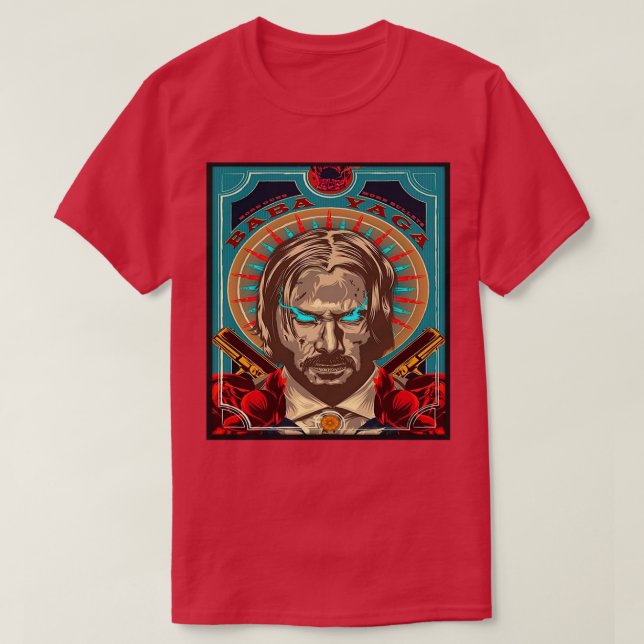 Camiseta Regalos de arte de Baba Yaga (Diseño del anverso)