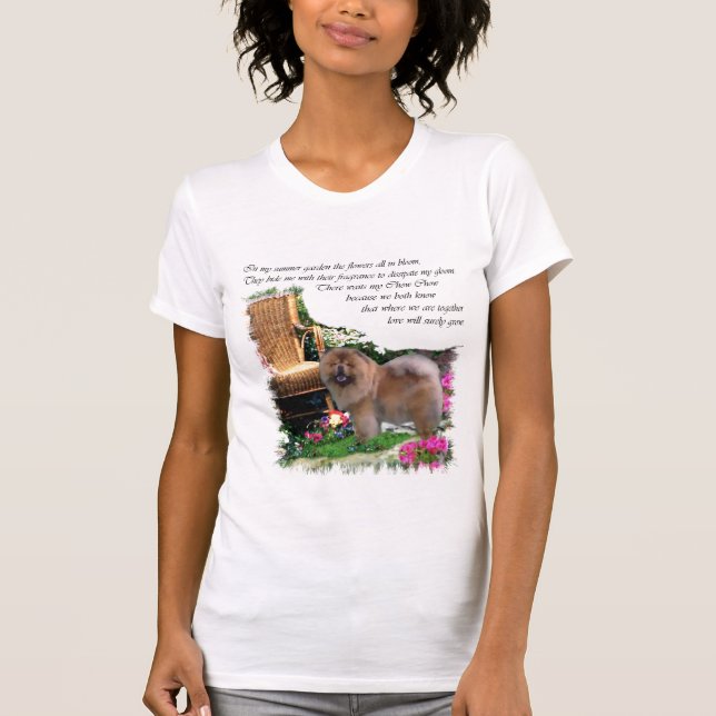 Camiseta Regalos de arte de Chow Chow (Anverso)