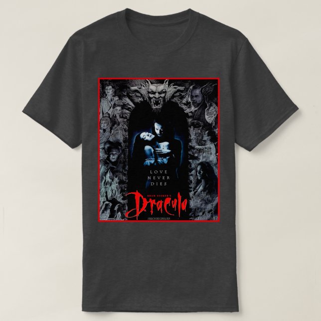 Camiseta Regalos de arte de fans de la sangre clásica (Diseño del anverso)