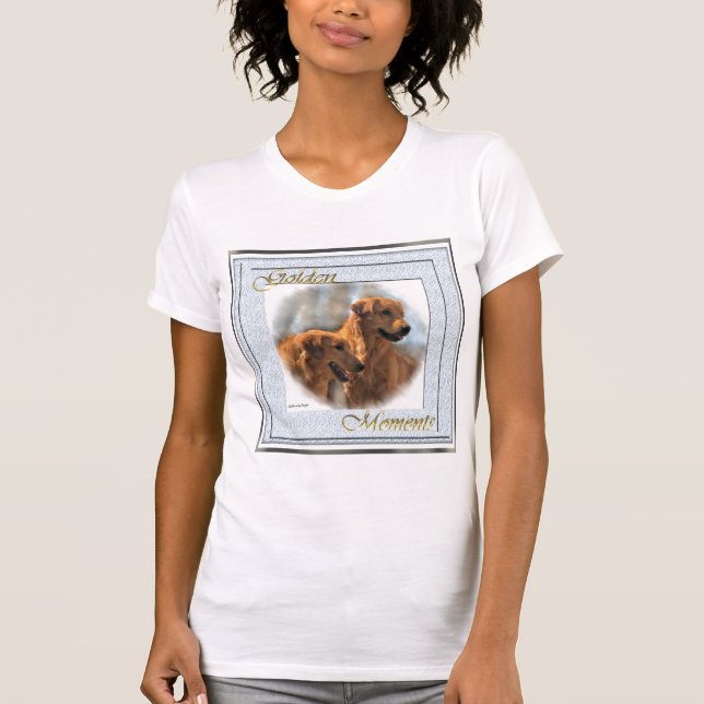 Camiseta Regalos de arte de Golden Retriever (Anverso)