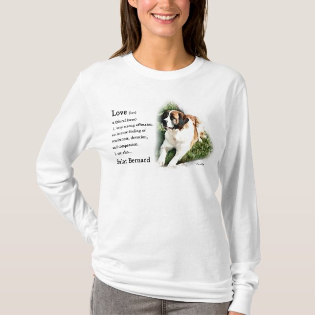 Camiseta Regalos de arte de San Bernardo (Anverso)