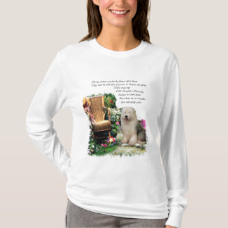 Camiseta Regalos de arte de Sheepdog ingleses viejos