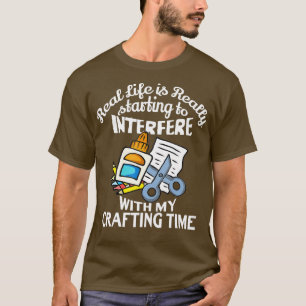 Camiseta Regalos De Artesanía Para Las Mujeres Chicas Artes