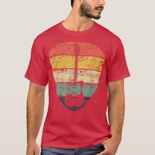Camiseta Regalos de baratijas de Púa de guitarra retro 2022