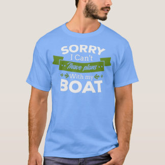 Camiseta Regalos de barco para un ventilador de barco