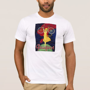 Camiseta Regalos de bicicletas de época - Peugeot en bicicl