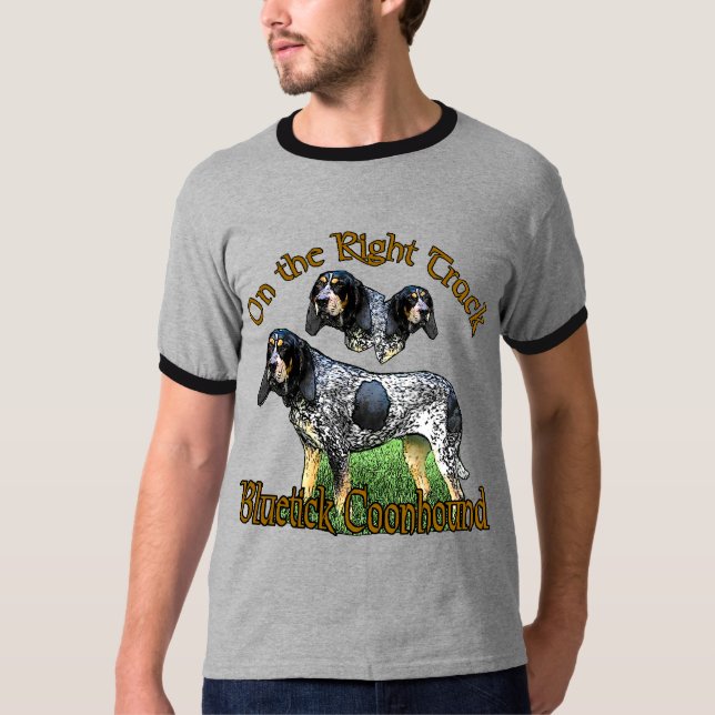 Camiseta Regalos de Bluetick Coonhound (Anverso)