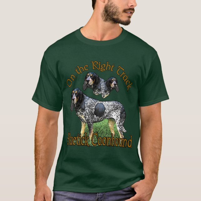 Camiseta Regalos de Bluetick Coonhound (Anverso)