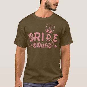 Camiseta Regalos de boda de Bride Squad Dama de honor Brida