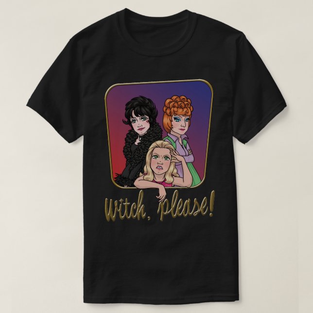 Camiseta Regalos De Brujas Obsesionados Por La Retro De La  (Diseño del anverso)