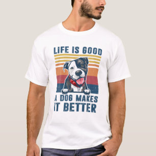 Camiseta Regalos de Bulldog de foso Gracioso Bulldog de poz