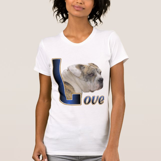 Camiseta Regalos de Bulldog en inglés (Anverso)