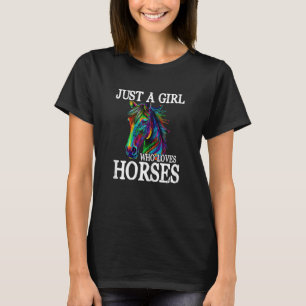 Camiseta Regalos de caballos para mujeres niños sólo un Chi