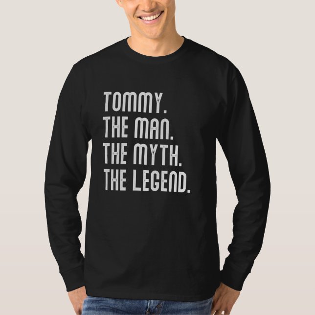 Camiseta Regalos De Camisas De Leyenda De TOMMY Man Para Ho (Anverso)