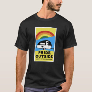 Camiseta Regalos de camping gay LGBTQ