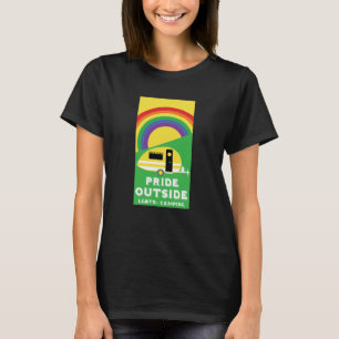 Camiseta Regalos de camping gay LGBTQ