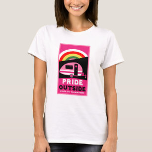 Camiseta Regalos de camping gay LGBTQ